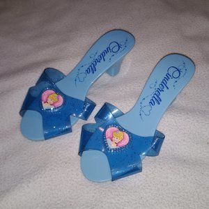 Disney Princess Cinderella Dress Up Shoes 10 11 12